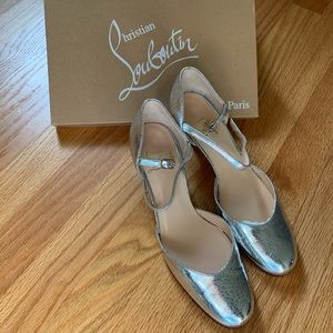 NEW Christian Louboutin Cool Closed Kid Robot Heel